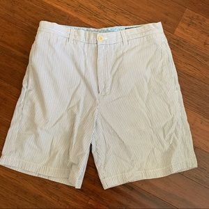 VINEYARD VINES Seersucker Breaker Shorts Mens 30 EUC